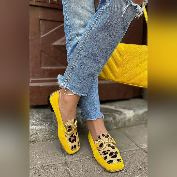 Roslynn | Animal Print Loafers