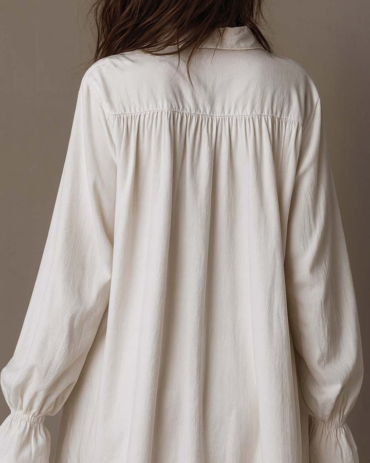 Dorina | Lace Shirt Mini Dress