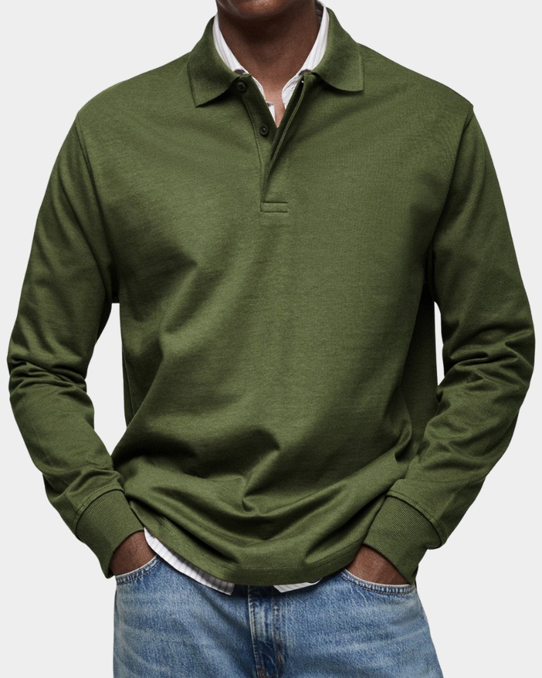 Godfrey | Classic Long-Sleeve Polo Shirt