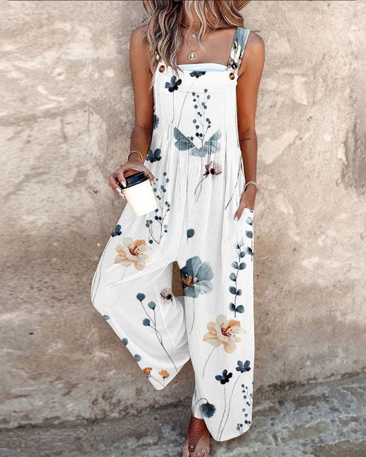 Aletha | Printed Overalls