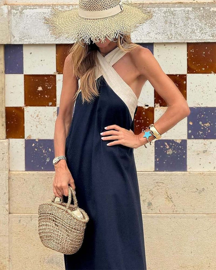 Marlena | Breathable Comfortable Crossed Maxi Dress