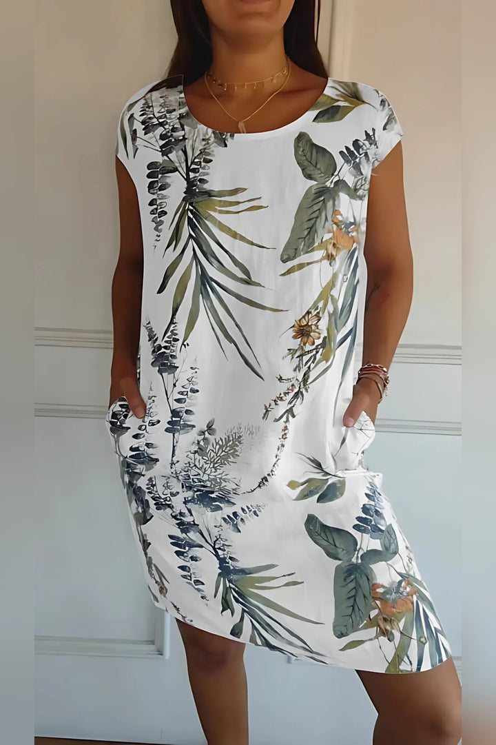 Fenella | Comfy Round Neck Dress
