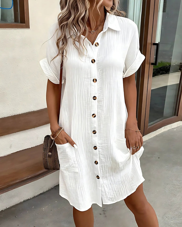 Honoria | Oversized Polo Dress