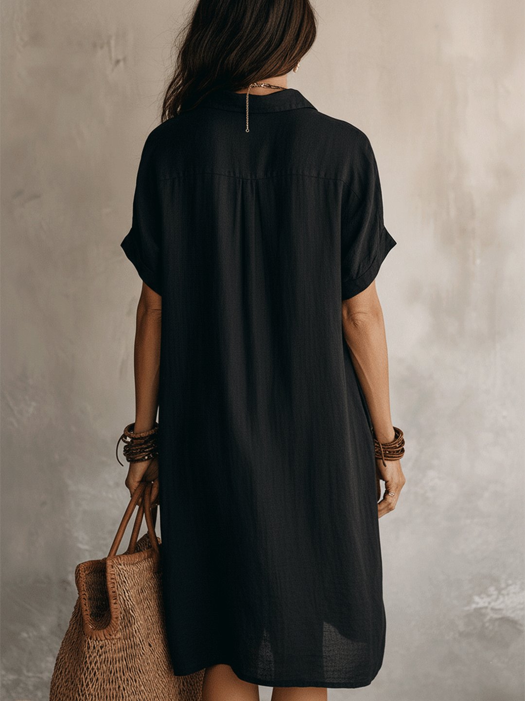 Angeline | Short Sleeve Mini Dress
