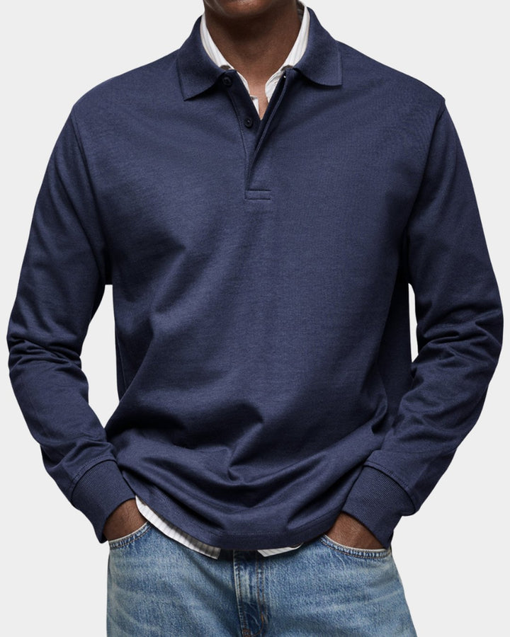 Godfrey | Classic Long-Sleeve Polo Shirt