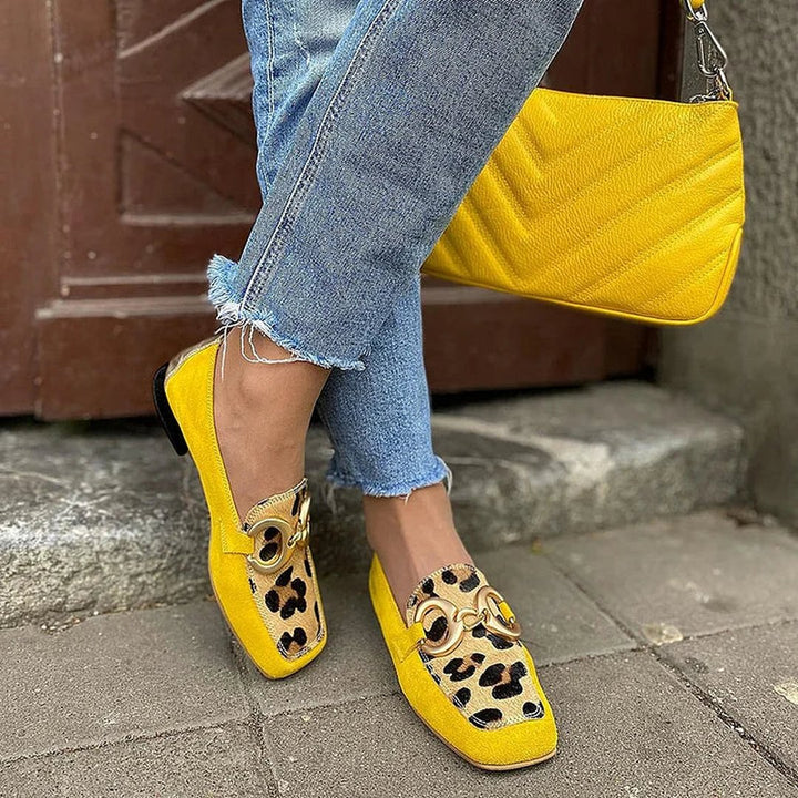Roslynn | Animal Print Loafers
