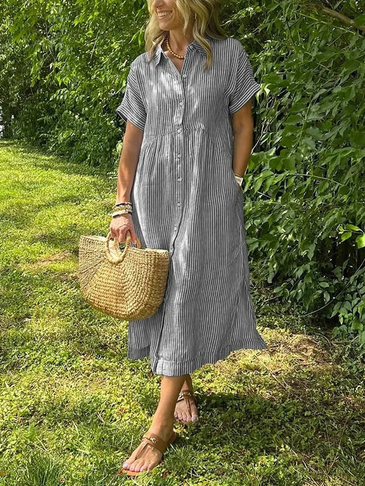 Fay | Elegant Striped Dress