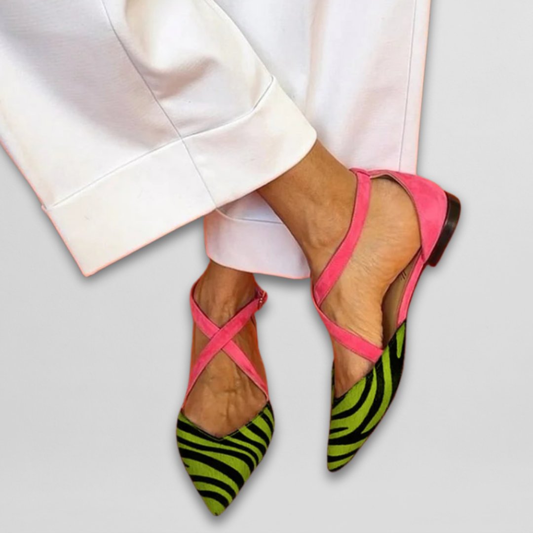Megan | Ballet Flats with Straps