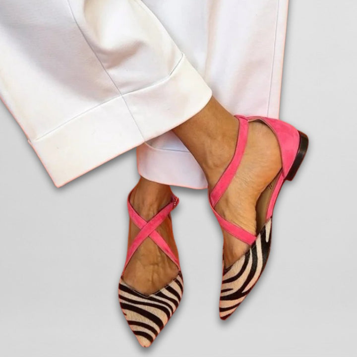 Megan | Ballet Flats with Straps