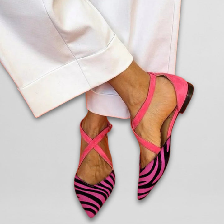 Megan | Ballet Flats with Straps
