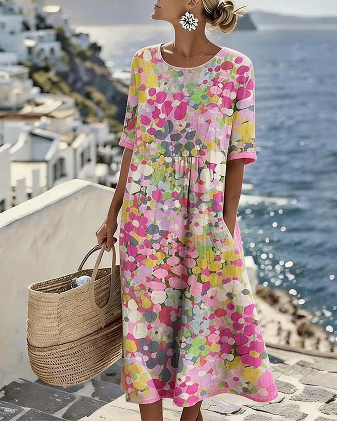 Chandra | Charming Floral Dress