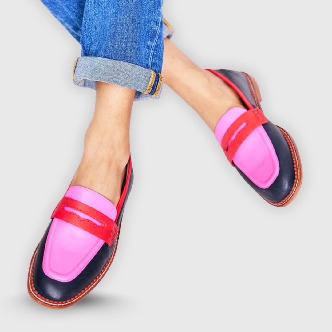 Deidre | Contrast Moccasins