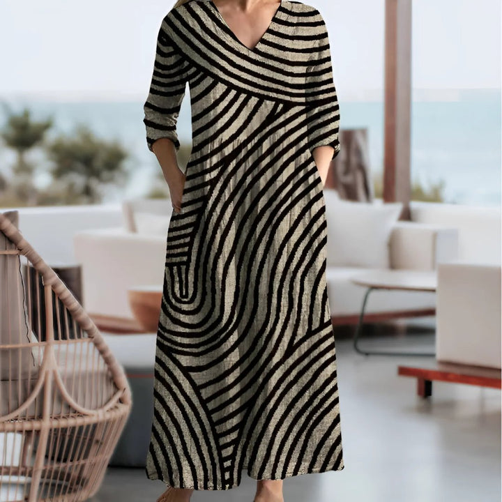 Vittoria | Vintage Striped Dress