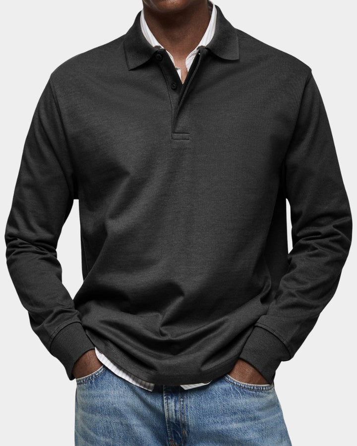 Godfrey | Classic Long-Sleeve Polo Shirt