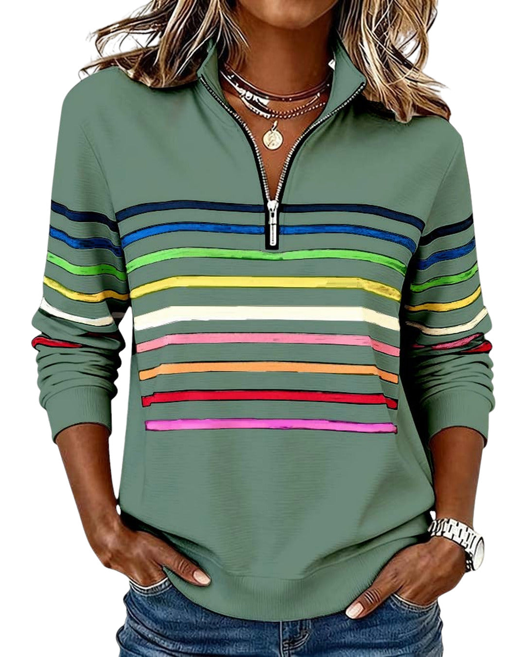 Maggie | Colorful Top