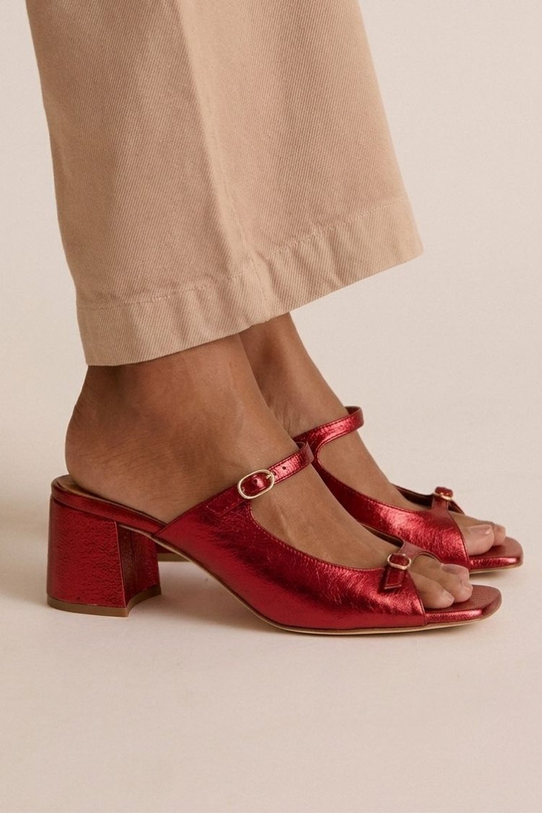 Soledad | Block Toe Heeled Sandals