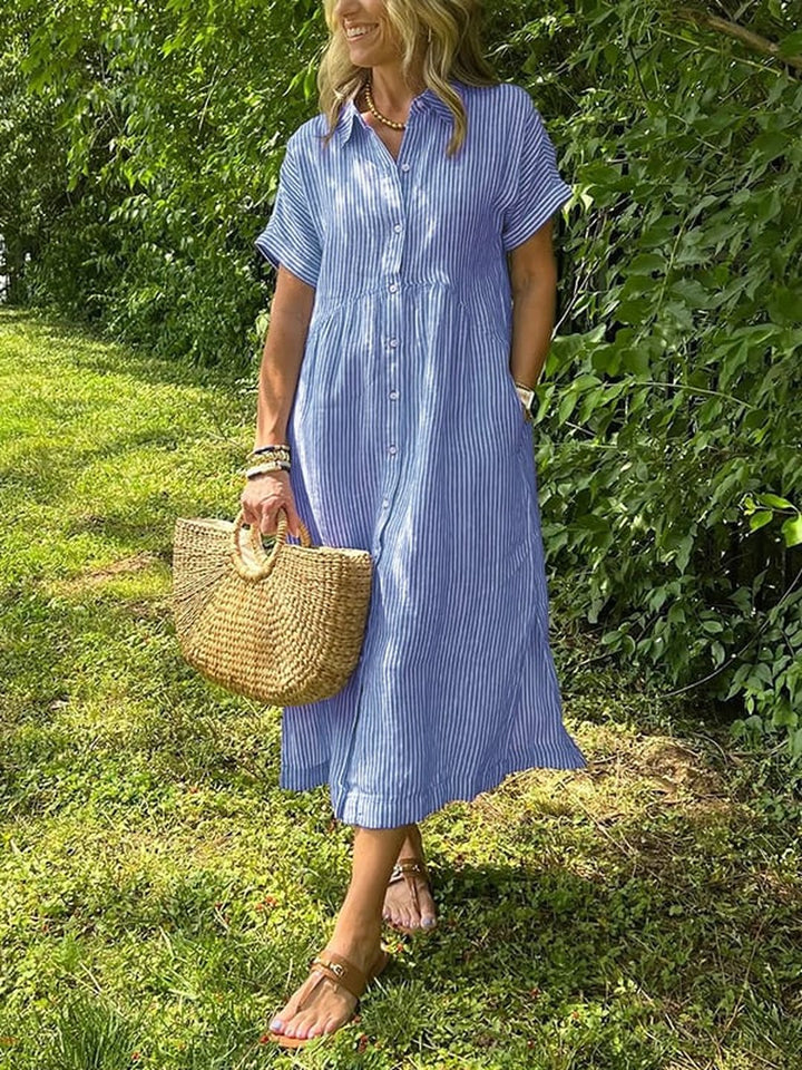 Fay | Elegant Striped Dress