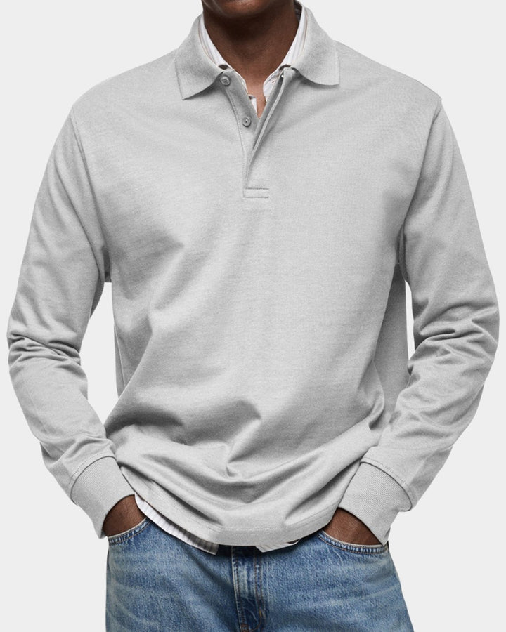 Godfrey | Classic Long-Sleeve Polo Shirt