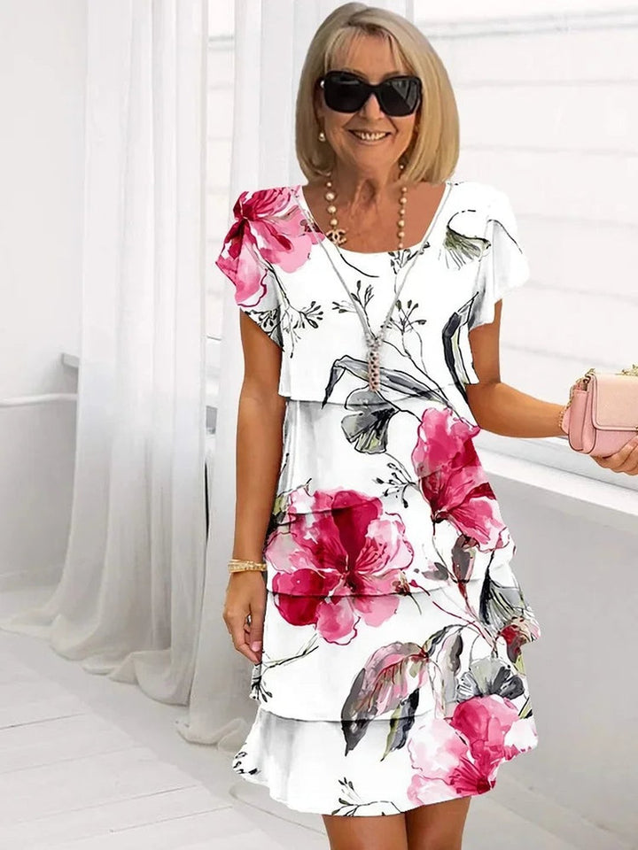 Tallulah | Ruffled Floral Dress