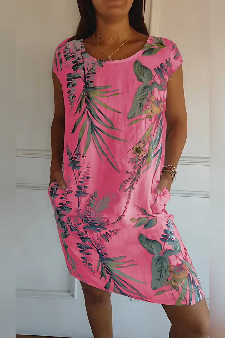 Fenella | Comfy Round Neck Dress