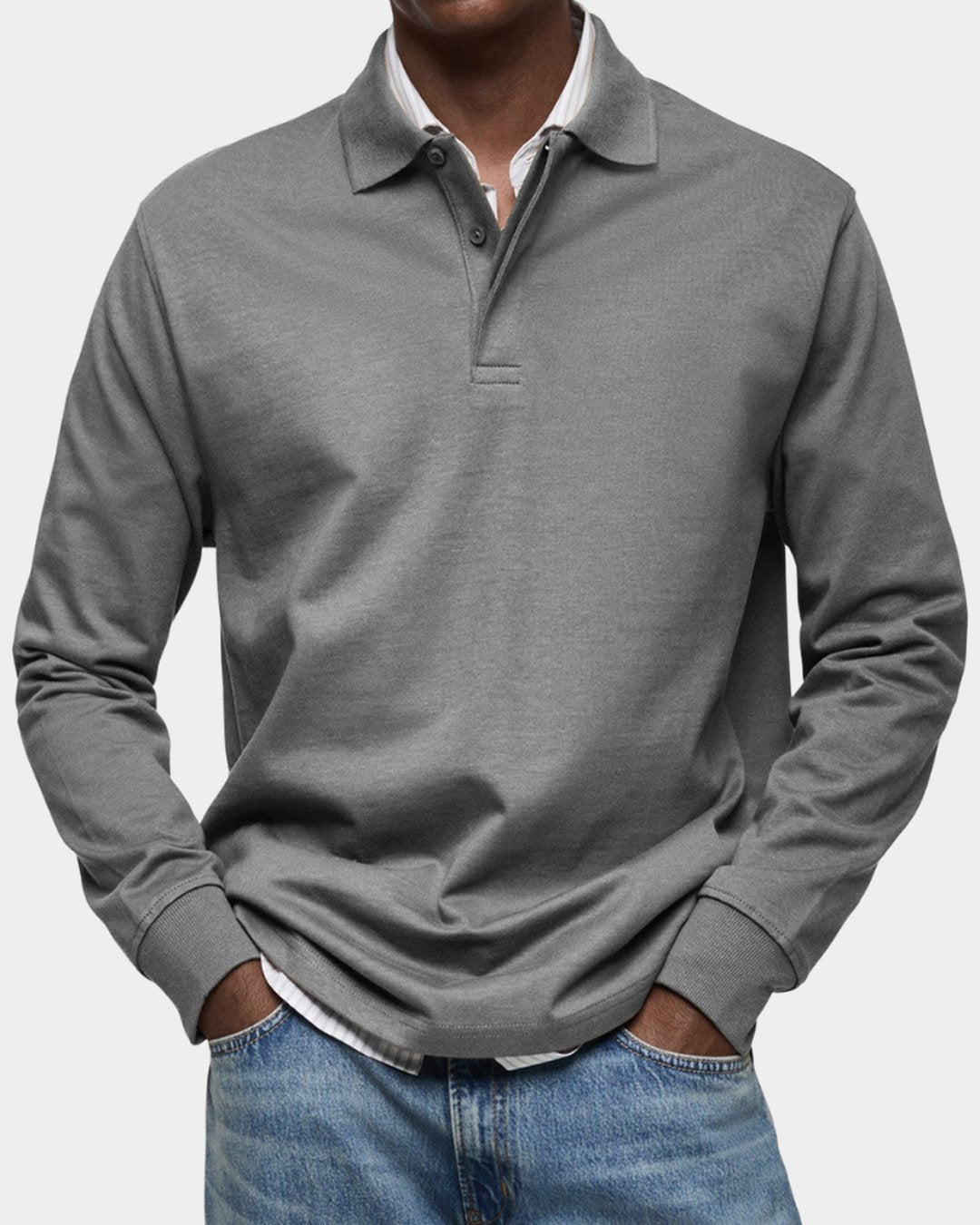 Godfrey | Classic Long-Sleeve Polo Shirt