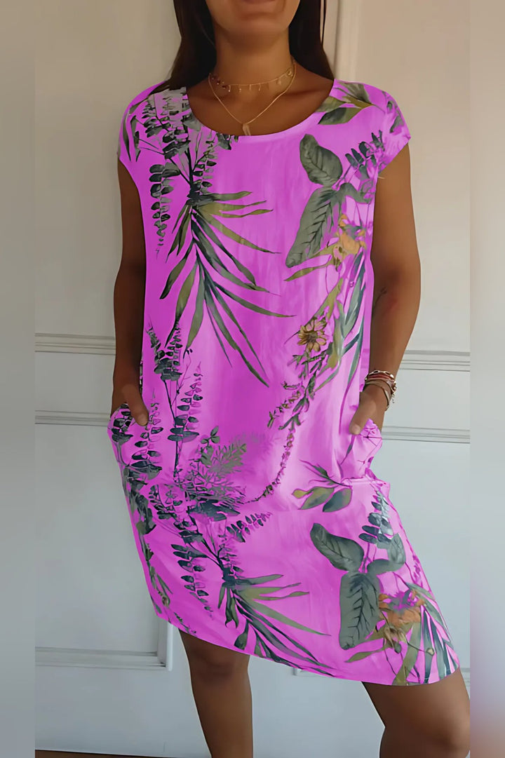 Fenella | Comfy Round Neck Dress