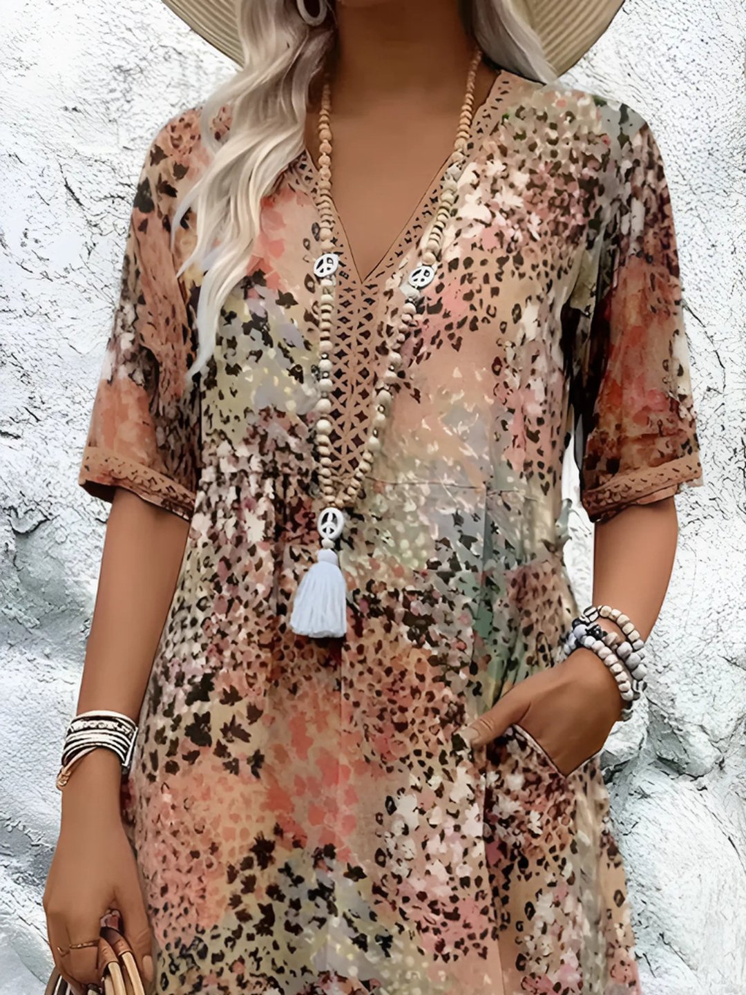Gail | Vibrant Mid Length Dress
