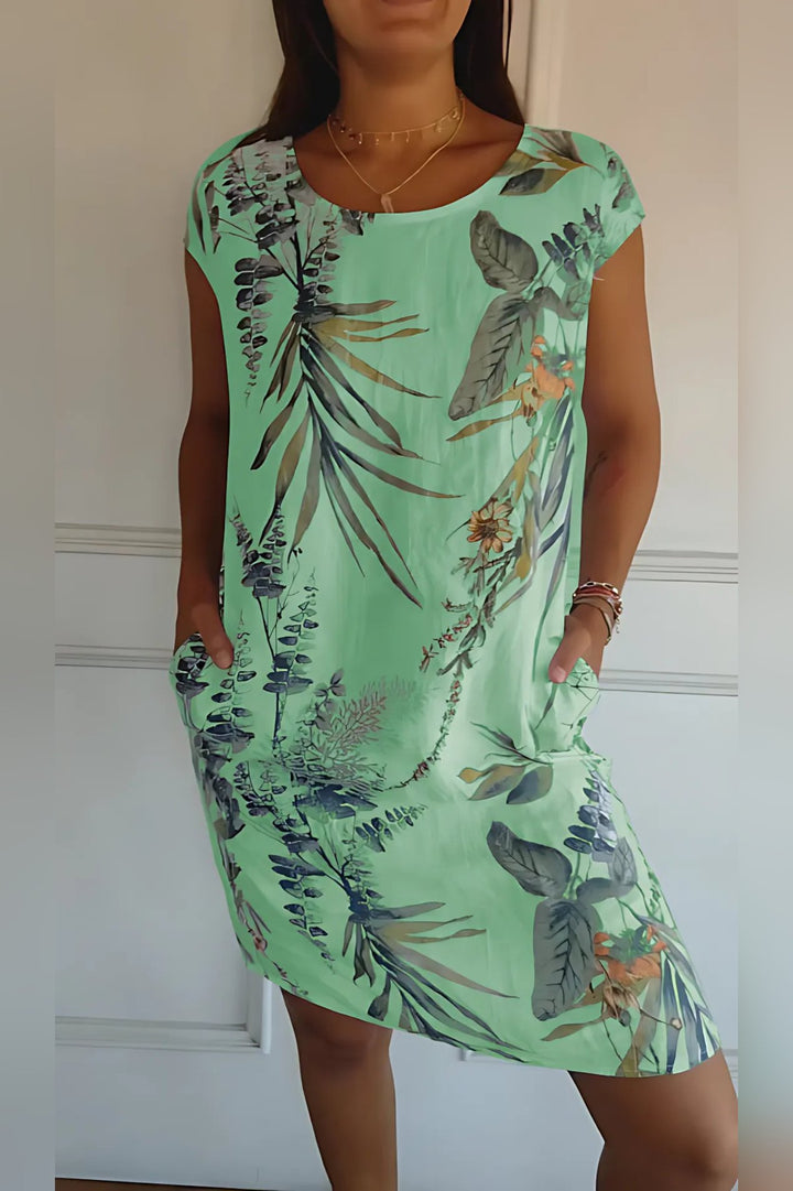 Fenella | Comfy Round Neck Dress