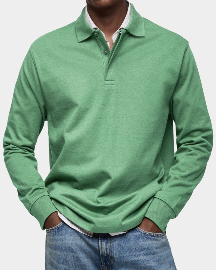 Godfrey | Classic Long-Sleeve Polo Shirt