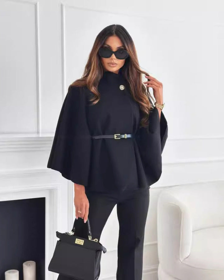 Vivienne | Chic Butterfly Jacket with belt