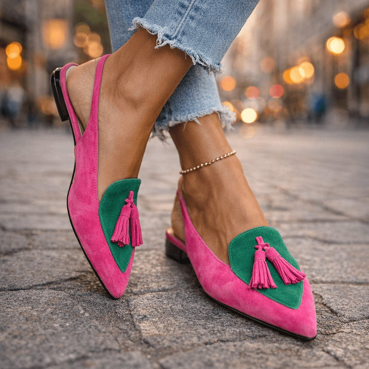 Hortencia | Sandals With Straps And Tassels