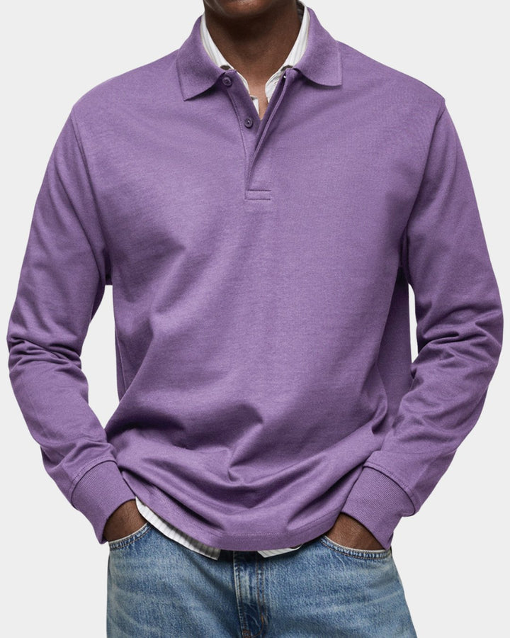 Godfrey | Classic Long-Sleeve Polo Shirt