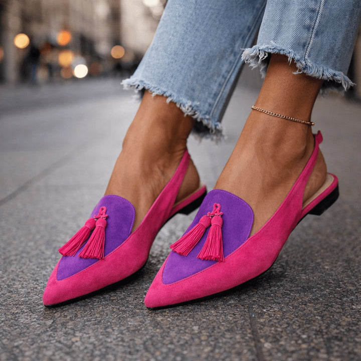 Hortencia | Sandals With Straps And Tassels