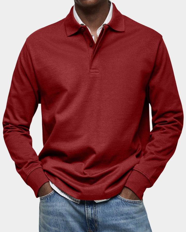 Godfrey | Classic Long-Sleeve Polo Shirt