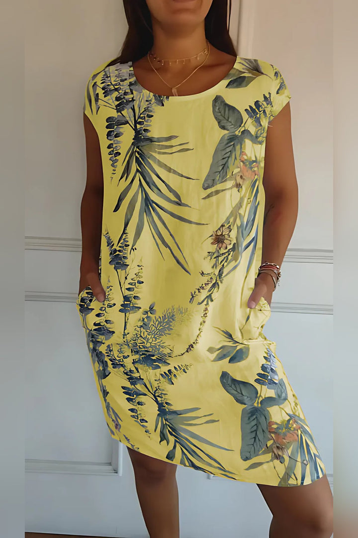 Fenella | Comfy Round Neck Dress