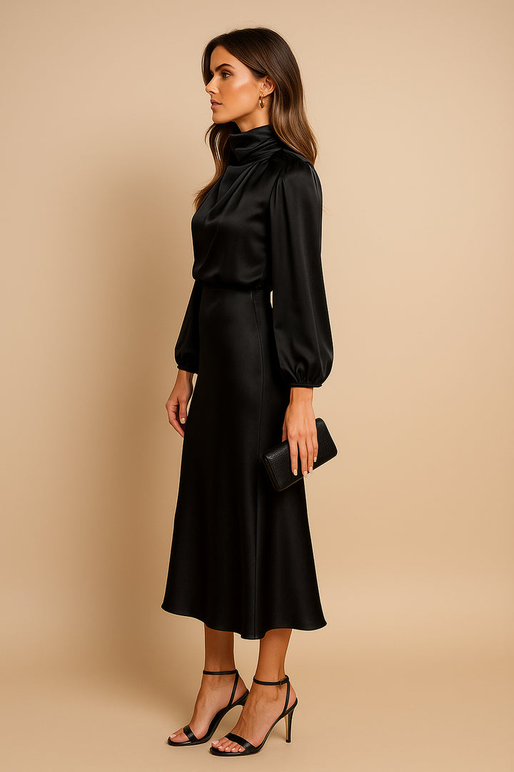 Dorothea | High Waist Midi Dress