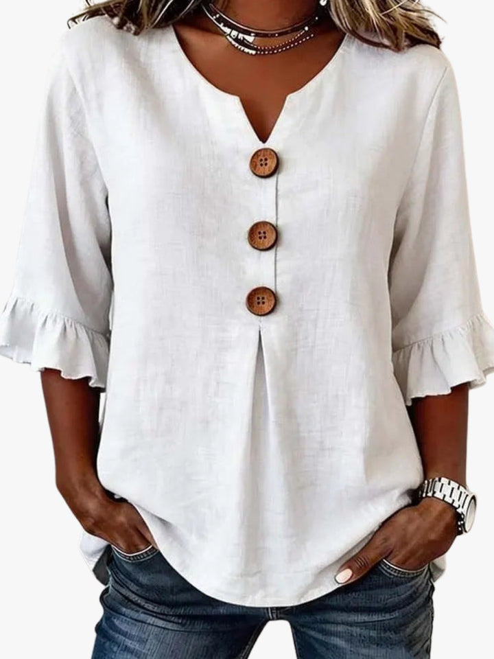 Thelma | Ruffled Blouse