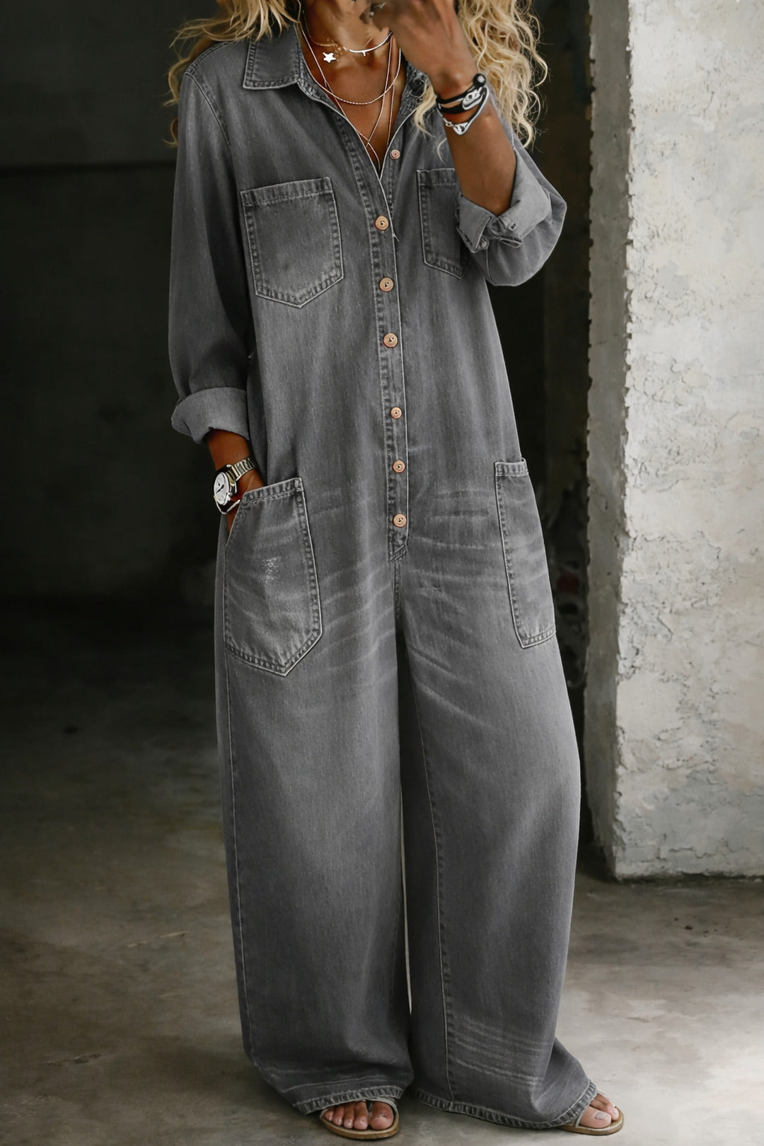 Simone | Casual Comfort Jumpsuit