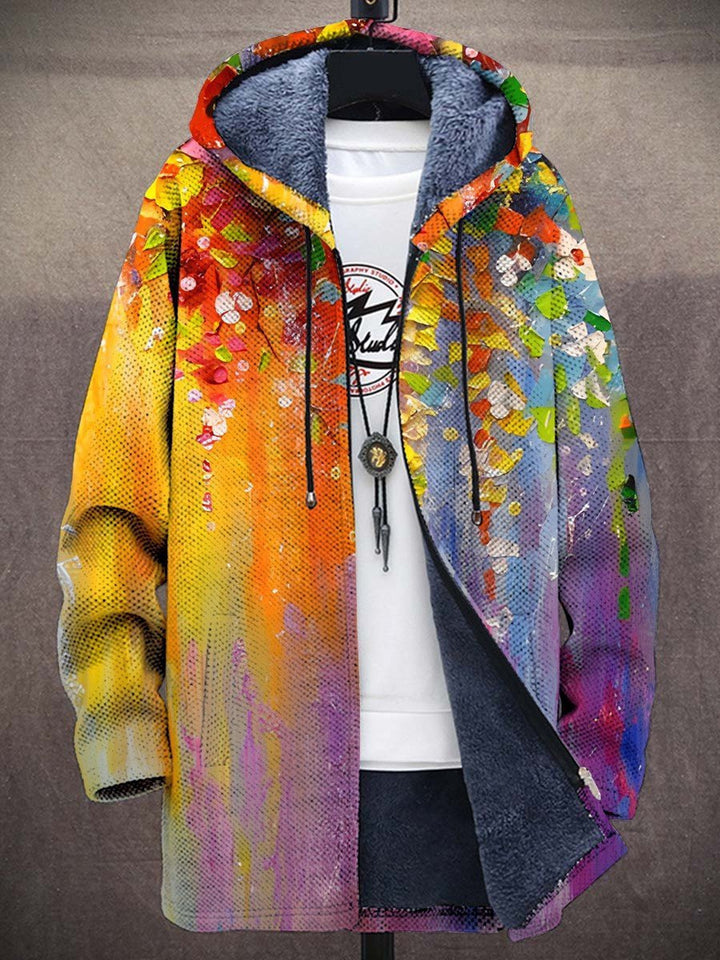 Francesca | Luxury, artistically inspired zip-up hoodie