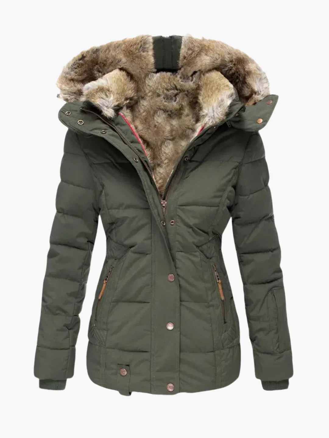 Adrienne | Fur-lined winter jacket