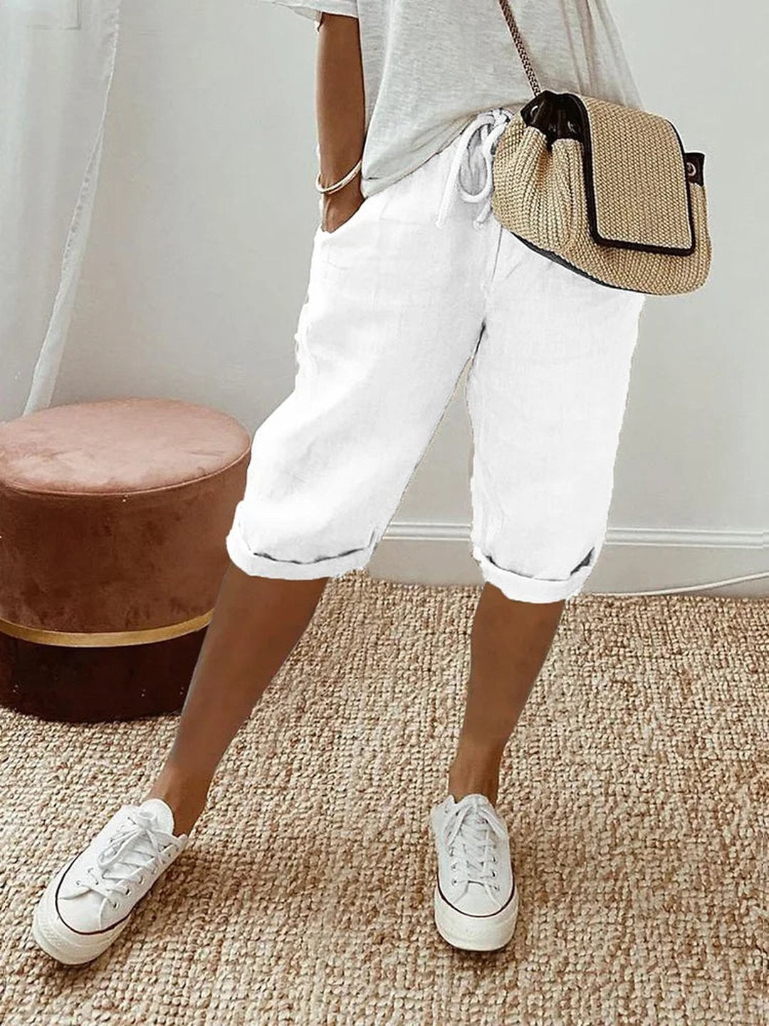 Iva | Knee Length Shorts