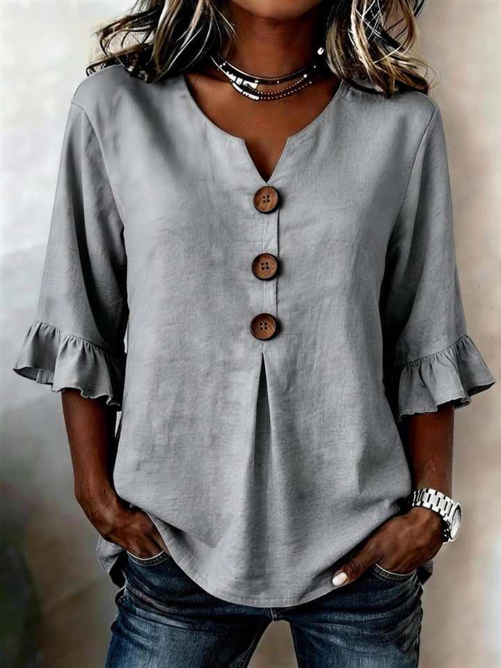 Thelma | Ruffled Blouse