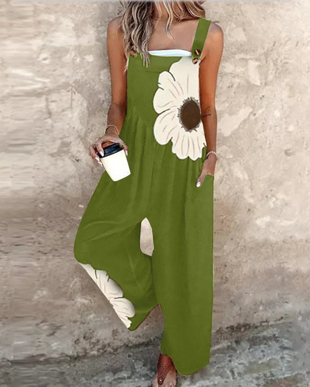Aletha | Printed Overalls