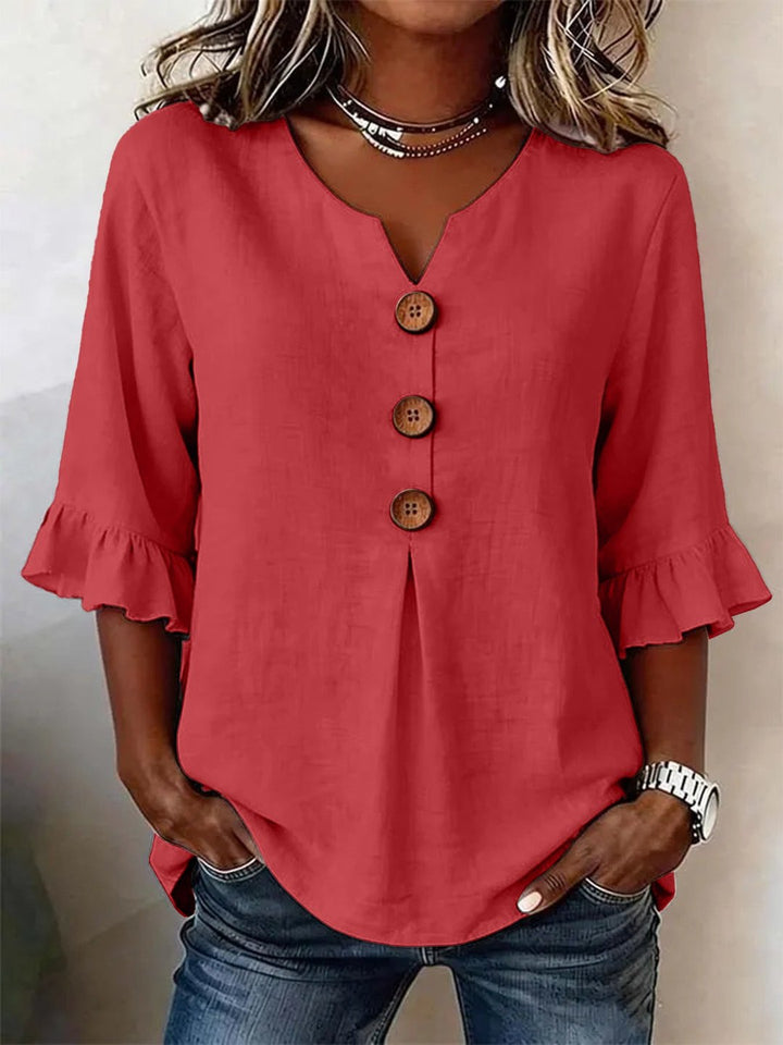 Thelma | Ruffled Blouse