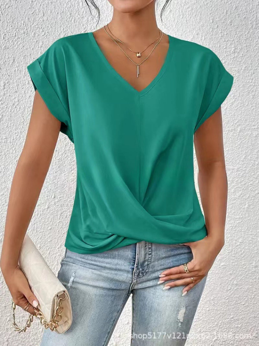 Chloe | Women's V-Neck T-Shirt