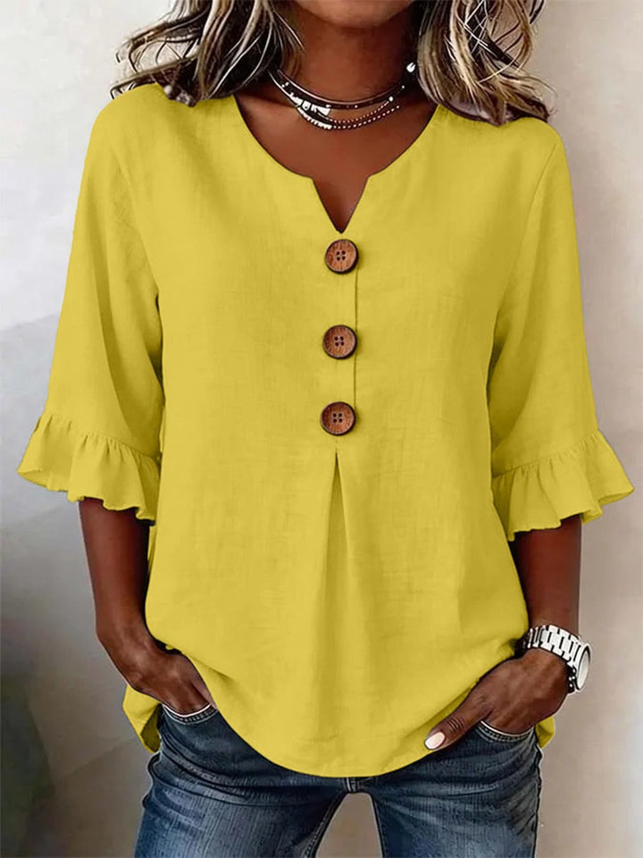 Thelma | Ruffled Blouse