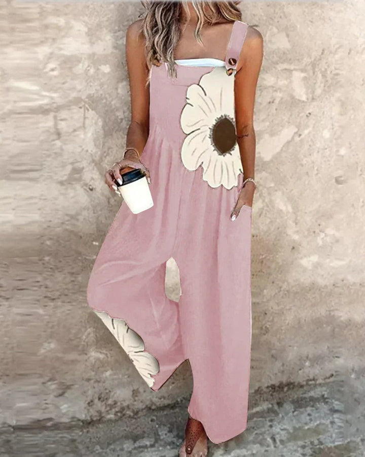 Aletha | Printed Overalls