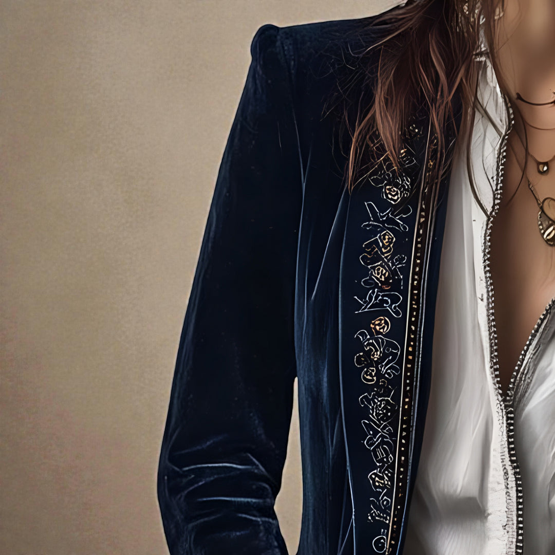 Claudine | Luxurious Velvet Jacket