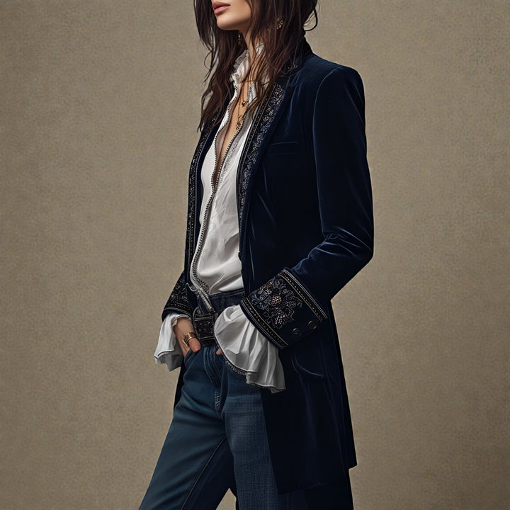 Claudine | Luxurious Velvet Jacket