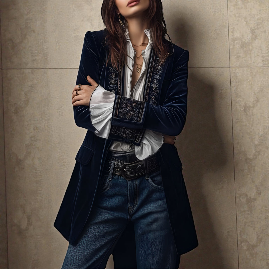 Claudine | Luxurious Velvet Jacket